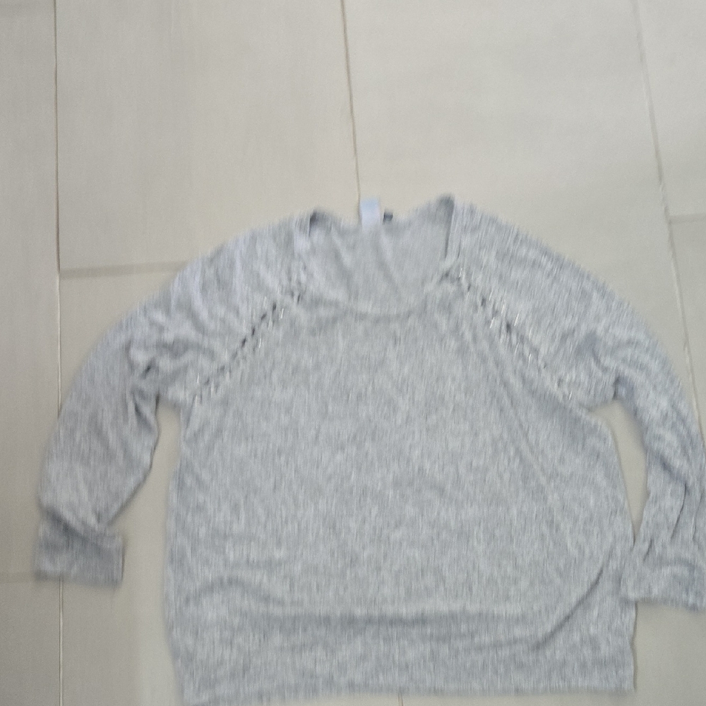 Gray Women's Jersey Top